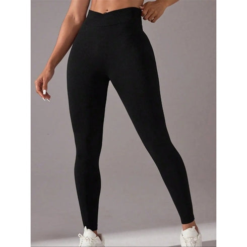 'Rainier' Seamless High Waist Leggings - Celes Fashion